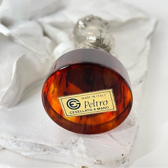 Praying Girl Pewter Figurine Peltro Made in Italy - Picture 4 of 10